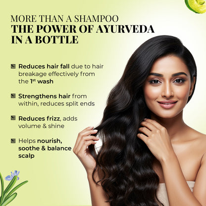 Herb & Root Herbal Hair Nourishing Shampoo with Reetha, Shikakai & Amla