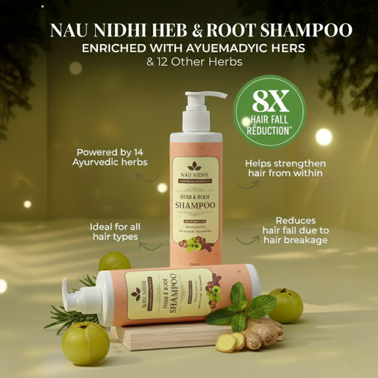 Buy 1 Get 1 FREE Shampoo with Reetha, Shikakai & Amla 200ML