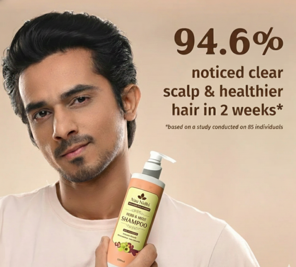 Herb & Root Herbal Hair Nourishing Shampoo with Reetha, Shikakai & Amla