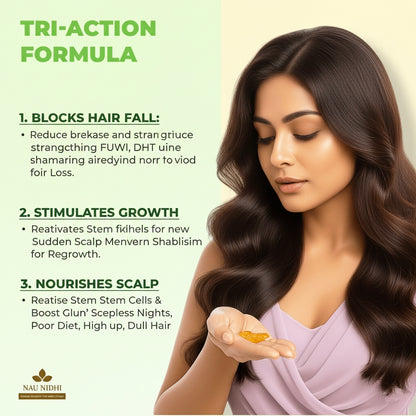 Keshyogini Hair Oil: Pure Herbal Power for Thicker, Stronger, and Shinier Hair.