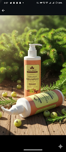 Herb & Root Herbal Hair Nourishing Shampoo with Reetha, Shikakai & Amla